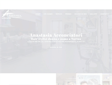 Tablet Screenshot of anastasia-acconciatori.com